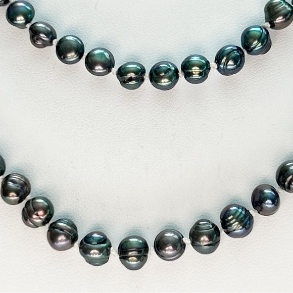 Gorgeous Baroque Peacock Pearl Necklace - Picture 6 of 10
